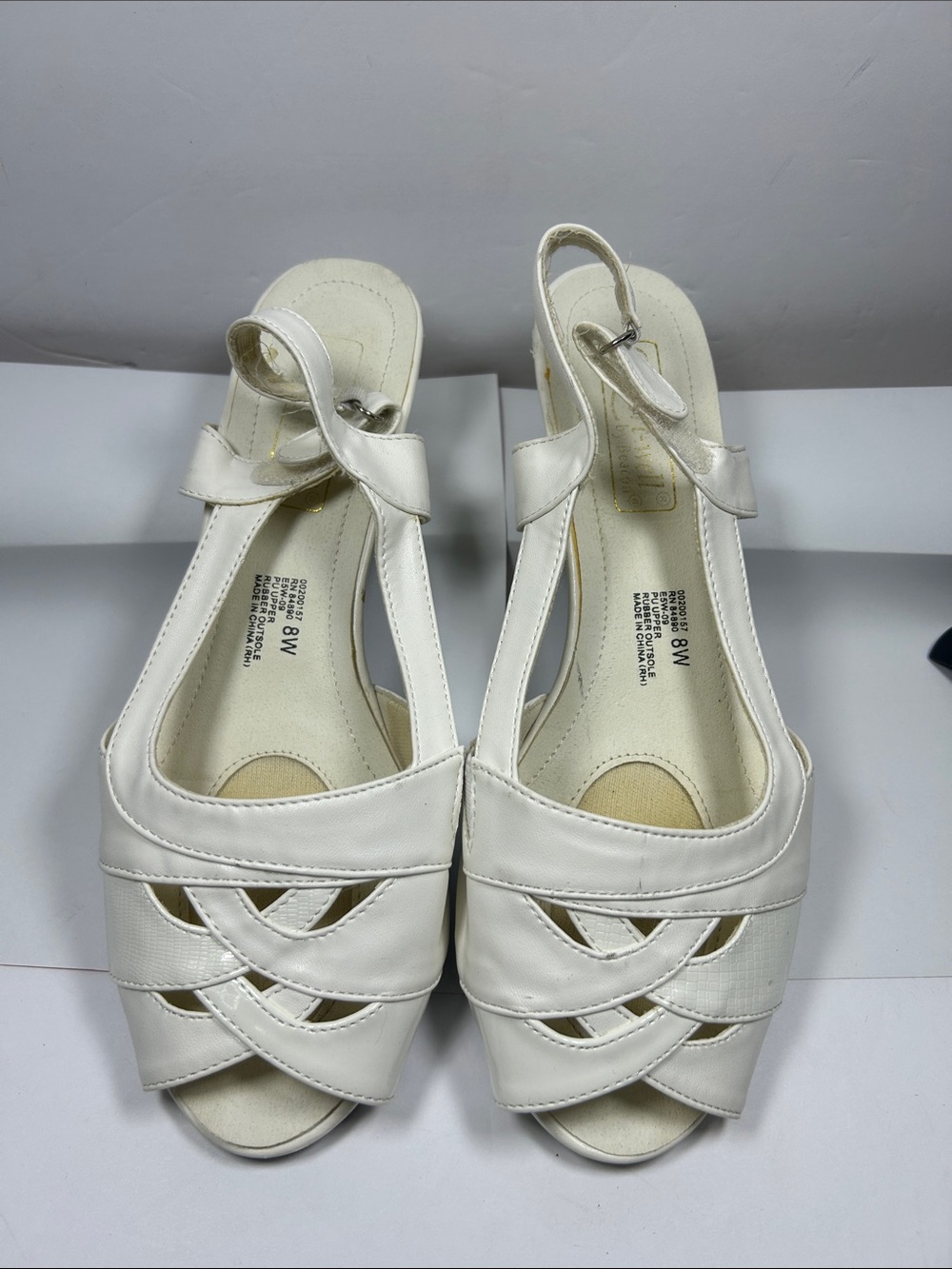 Comfort-well by Beacon strappy slingback wedge sandals